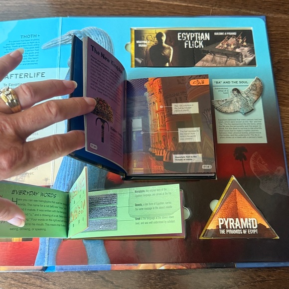 DK Egyptorium Book with Gold Cover - Picture 16 of 16